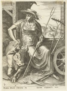 Pales door Cornelis Cort