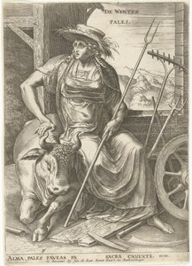 Pales door Cornelis Cort