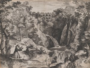St. Franciscus ontvangt de stigmata