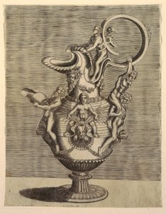 Kan met Handvat door Cornelis Floris Ii