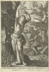 Marteling van de H. Sebastian door Cornelis Galle (I)