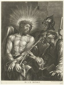 Christus aan het volk getoond (Ecce Homo) door Cornelis Galle (II)