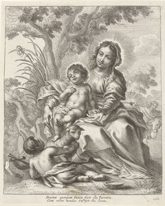 Heilige Familie met Johannes de Doper als kind