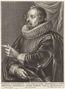 Portret van Engelbert Tajé, baron van Wemmel