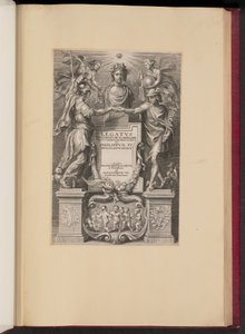 Titelpagina voor Frederik de Marselaer, Legatvs door Cornelis Galle II after Sir Peter Paul Rubens