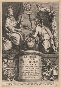 Titelpagina voor Jean Boyvin, Le Siège de la Ville de Dole