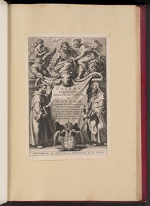 Titelpagina voor Balthasar Cordier, Catena Sexaginta Qvinqve Graecorvm Patrvm in S. Lvcam