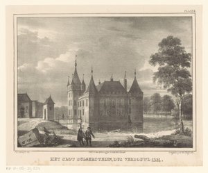Kasteel Bulgersteyn door Cornelis Gerrit Verburgh