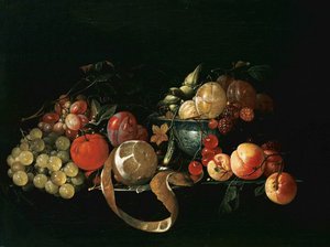 Stilleven met fruit