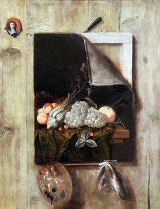 Stilleven in trompe l