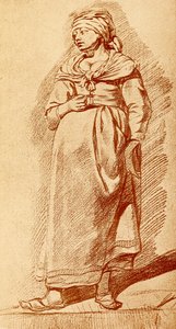 Studie van een Nederlandse boer door Cornelis Pietersz Bega