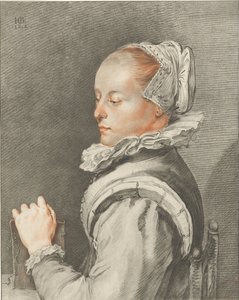 Portret van een jonge vrouw