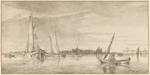 Rivier met Stad