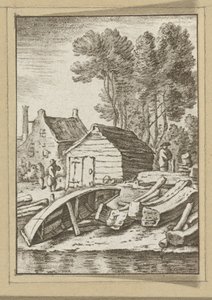 Schuitenmakerswerf door Cornelis Ploos van Amstel