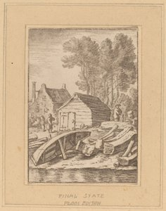 Scheepswerf, 1761, gepubliceerd 1765 door Cornelis Ploos van Amstel