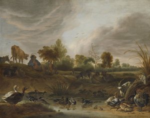 Landschap met dieren