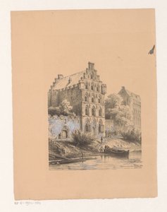 Huizen langs het water
