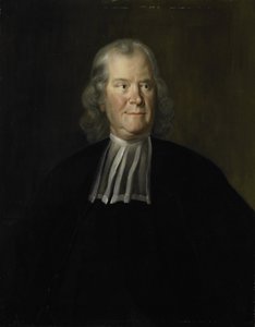 Portret van de arts Herman Boerhaave, professor aan de Universiteit van Leiden door Cornelis Troost