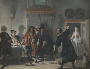 De wiskundigen of de jonge dame die vluchtte: Het geschil tussen doktoren Raasbollius en Urinaal, 1741