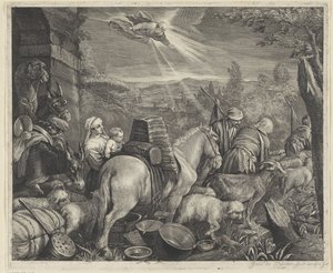 Abraham verlaat Haran