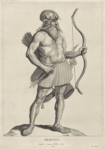 Herulen (Oude hier woonachtige volken, Peplus sive Gothorum, Wandalorum, Svevorum, Herulorum, Gepidarum, Marcomannorum et quadorum veterum Imagines ex antiquis monumentis et museo Marci Zuerii Boxhornii)