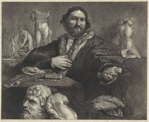 Portret van Andrea Odoni