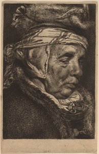 Hoofd van een Oude Vrouw (Moeder van Visscher)