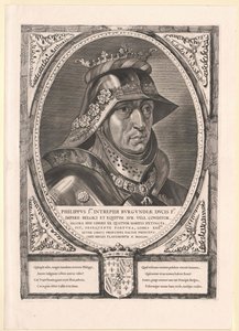 Heilige Roomse keizer Maximiliaan I (prent) door Cornelis Visscher