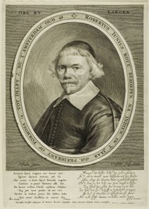 Robert Junius door Cornelis Visscher