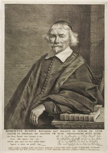 Robert Junius door Cornelis Visscher
