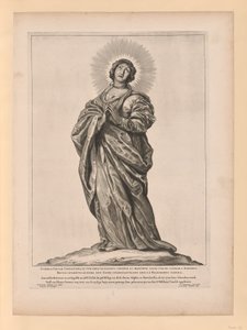 Sint Cunera, van Heiligen van Noord- en Zuid-Nederland door Cornelis Visscher