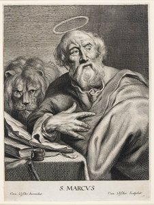 St. Marcus door Cornelis Visscher