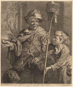 De Verkoper van Rattenvergif door Cornelis Visscher