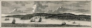 1698 zicht op Constantinopel en Pera door Cornelis De Bruyn