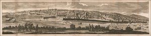 1698 gezicht op Jeruzalem door Cornelis De Bruyn