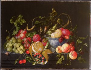 Stilleven van fruit