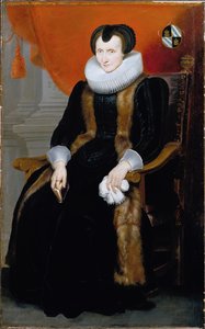Oude Dame door Cornelis de Vos