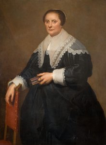 Portret van een Vrouw door Cornelis de Vos