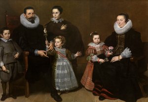 Portret van een familie