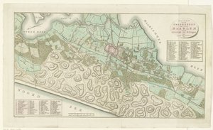 Kaart van Haarlem en omgeving