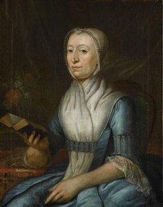 Portret van Eva Goudriaan-de Veer