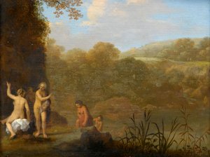  door Cornelis van Poelenburgh or Poelenburch