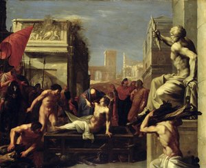 Het martelaarschap van St. Laurentius