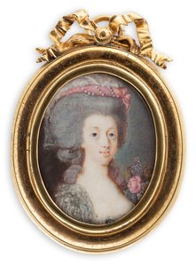 Portret van Sophia Magdalena van Denemarken 1746-1813, Koningin van Zweden
