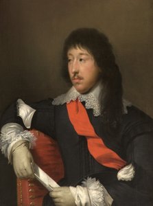 James Stanley, 7e Graaf van Derby door Cornelius Janssen van Ceulen