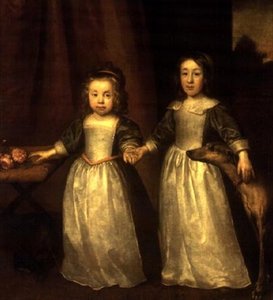 Portret van twee Kinderen