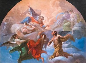 Satan voor God, ca. 1750