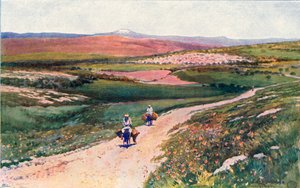 Kana vanaf de weg naar Nazareth