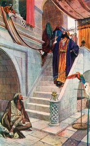 De rijke man en Lazarus door Corwin Knapp Linson