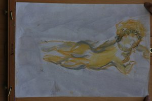 Vliegende engel door Cosima Duggal